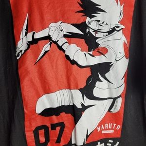 Naruto Shippuden Gray Men's 3XL Tshirt
